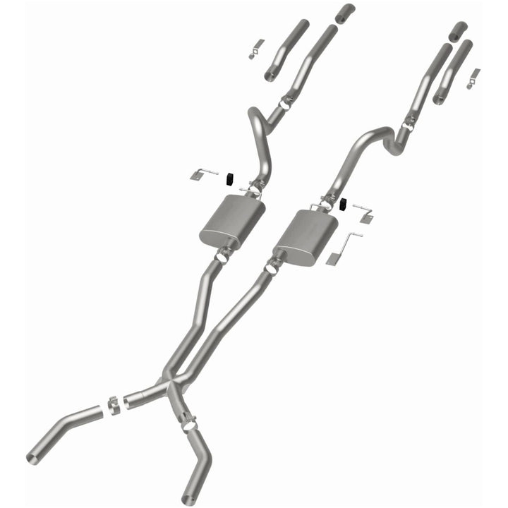 Magnaflow Street Series CB Exhaust System for 67-74 Dodge Charger 7.2L - OneFastShop