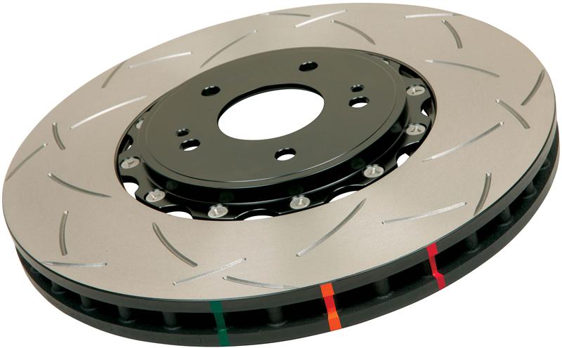 DBA 05-12 Corvette C6 With Z06 Pkg Front Slotted 5000 Series 2 Piece Rotor