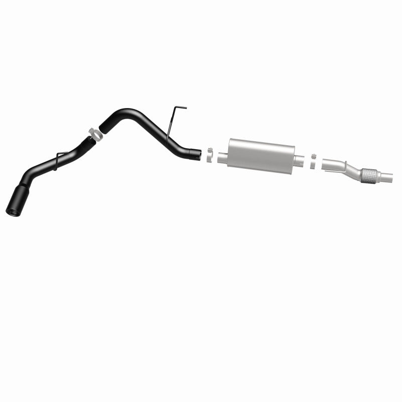 Magnaflow Cat-Back Exhaust System 3in Black 11-14 Ford F-150 3.5L V6 EcoBoost Single Side Exit Rear 3 Tip - OneFastShop