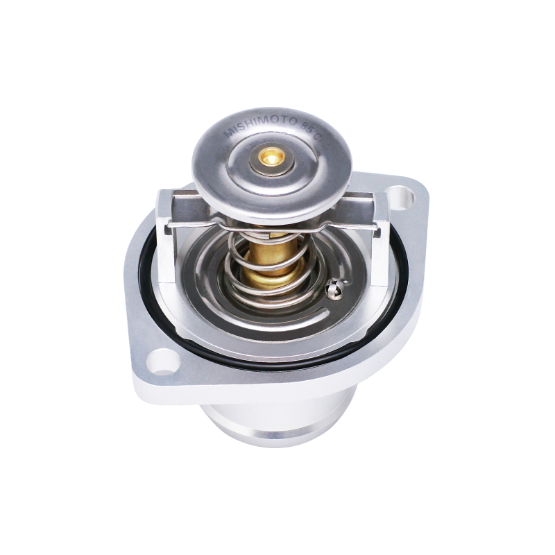 Mishimoto Low-Temperature Thermostat with CNC Housing for 2004-2007 Ford 6.0L Powerstroke F-250/F-350 Super Duty Models