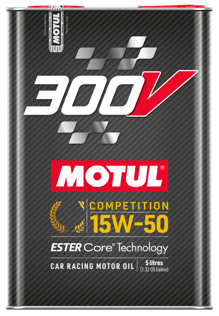 Motul 300V Competition Synthetic Racing Motor Oil 5L 15W50 - OneFastShop