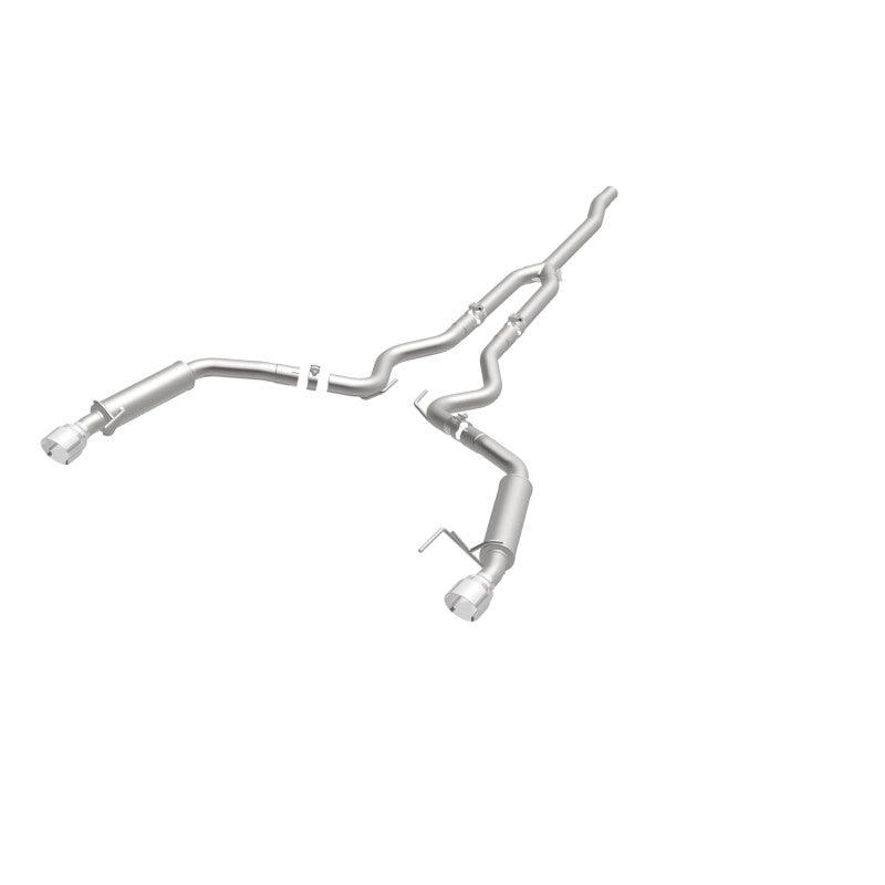 Magnaflow Cat-Back Exhaust 15-23 Ford Mustang 2.3L L4 Competition SS Dual Split Rear 4.5in Black Tips - OneFastShop