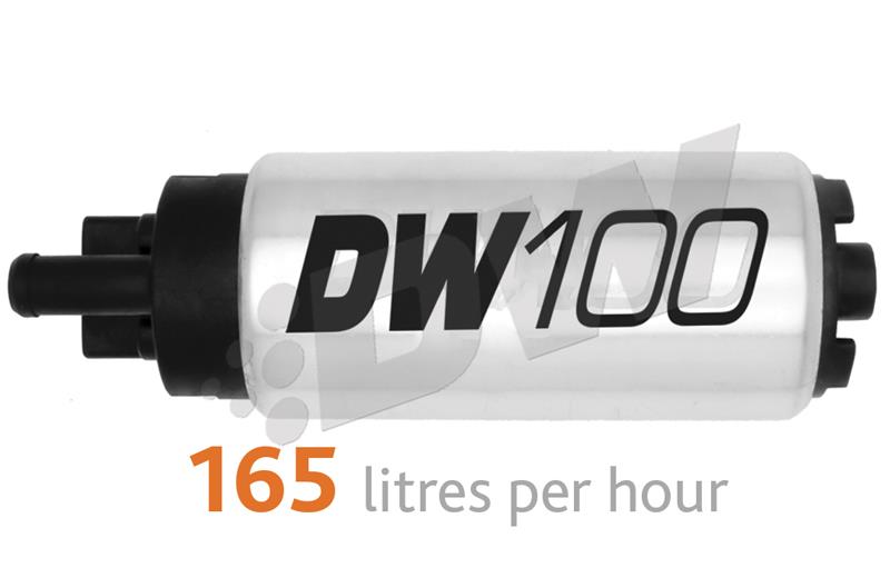 DeatschWerks DW100 165 LPH In-Tank Fuel Pump with Install Kit - Subaru Impreza / Legacy 1990-2007
