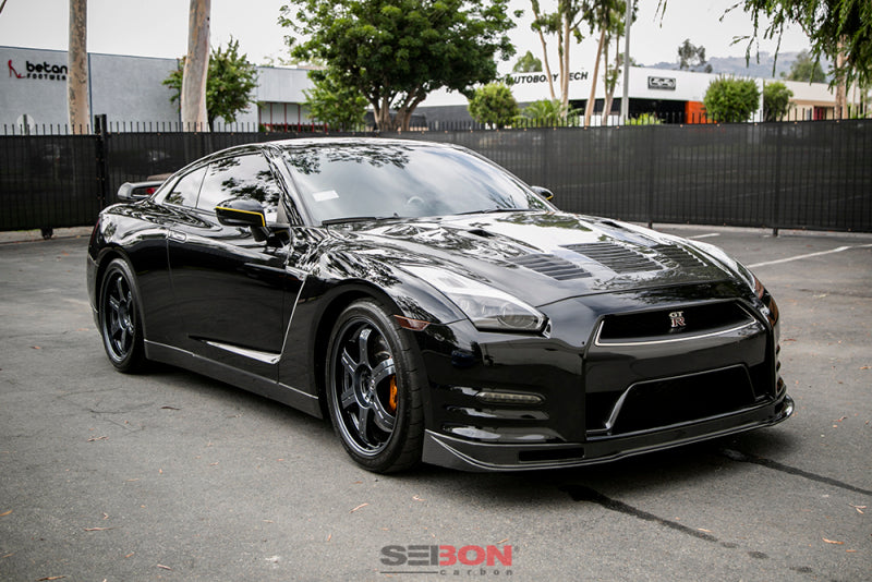 Seibon Carbon Fiber Hood for 09-12 Nissan GTR R35 GTII-Style