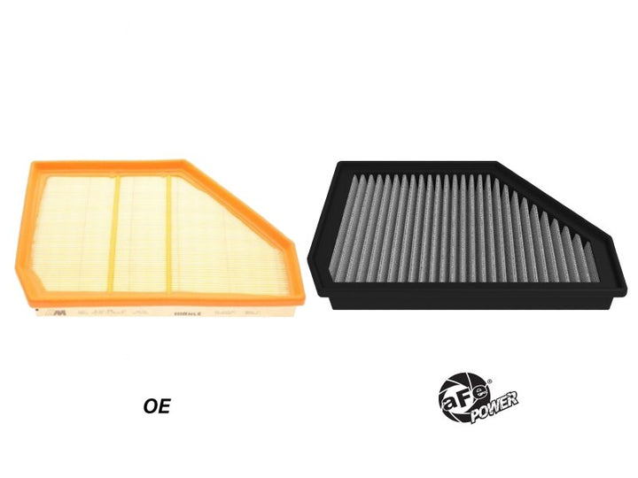aFe Filter MagnumFLOW Pro DRY S Pair 20-25 BMW X5 X6 M - OneFastShop