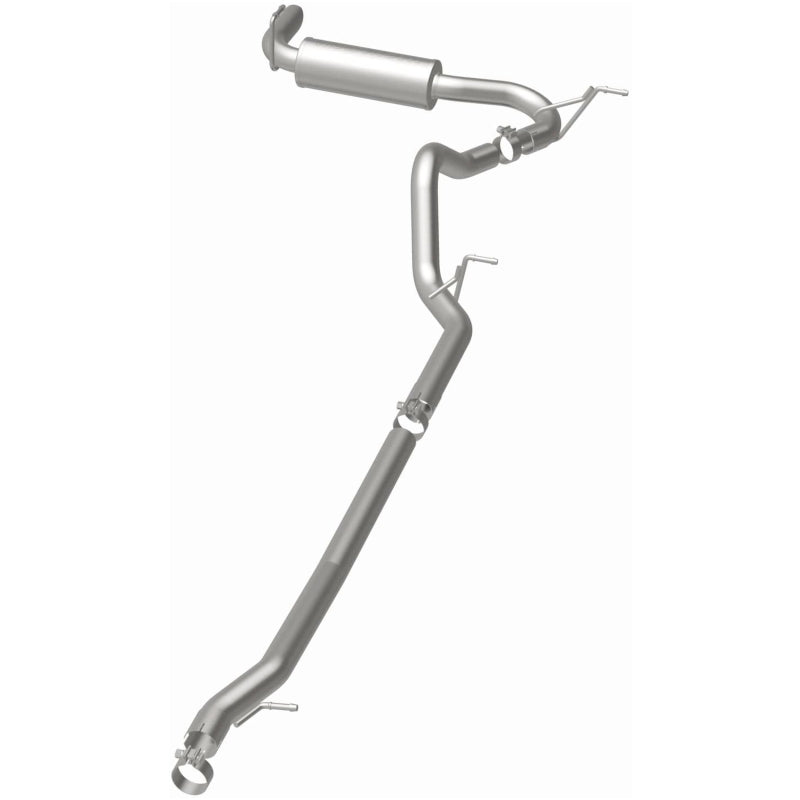 Magnaflow Cat-Back Performance Exhaust for 12-14 Jeep Wrangler 4dr Single Straight Rear P/S Exit Stainless Steel - OneFastShop