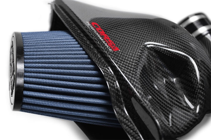 CORSA Performance Carbon Fiber Intake for 14-19 Chevrolet Corvette C7 6.2L V8 with MaxFlow Oil Filter Not Fit Z06/ZR1