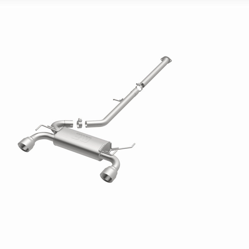 MagnaFlow Cat-Back 03-09 Nissan 350Z Street SS 2.5 Inch Dual Split Rear Exit Polished 4.5 Inch Tips