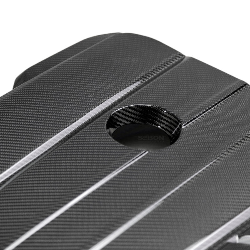 Seibon Carbon Fiber Engine Cover for 2020+ Toyota Supra A90 - OneFastShop