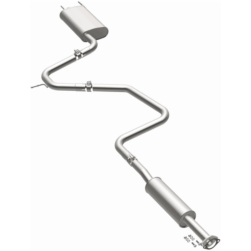 BRExhaust 2016–2024 Direct-Fit Replacement Exhaust System for Chevrolet Malibu 1.5L
