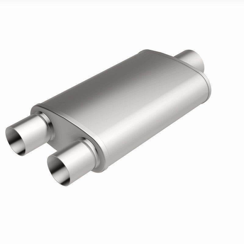 MagnaFlow Performance Muffler 4X9 SS Trb 18 3/2.5 - Various Chevy, Dodge, Ford, GMC