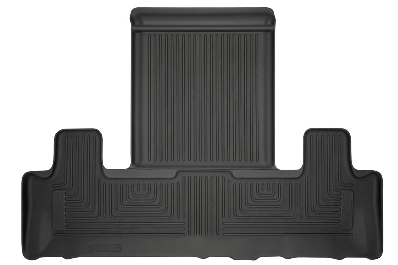Husky Liners WeatherBeater 3rd Row Black Floor Liner for 2018-2024 Ford Expedition and Lincoln Navigator - OneFastShop