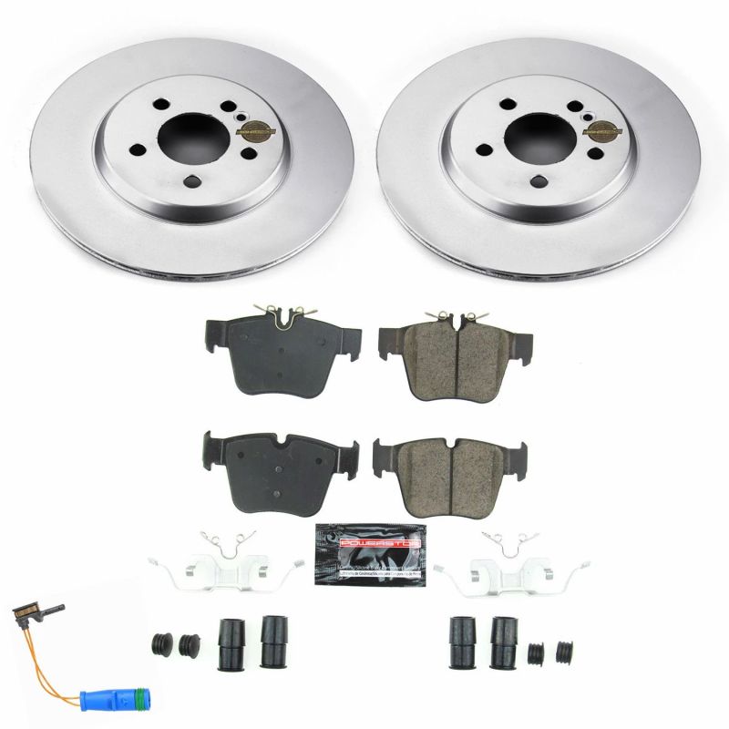 PowerStop Z23 Evolution Coated Rear Brake Kit - Mercedes-Benz W205/X253 2016-2023