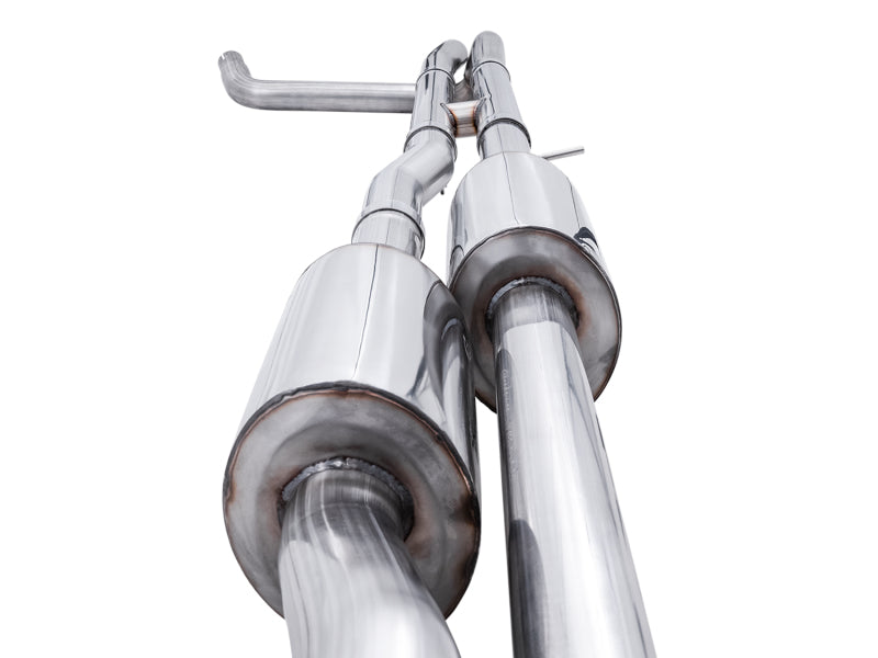 AWE Tuning 0FG Catback Exhaust System - 4th Gen GM 1500 6.2L - Quad Chrome Tips