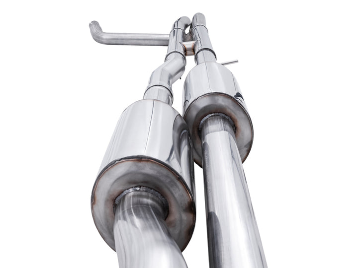 AWE Tuning 0FG Catback Exhaust System - 4th Gen GM 1500 6.2L - Quad Chrome Tips