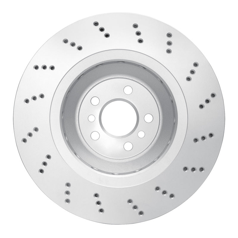 DFC Rear Left Drilled GeoSpec Coated Rotor - BMW X3 / X4 2020-2025, image 2