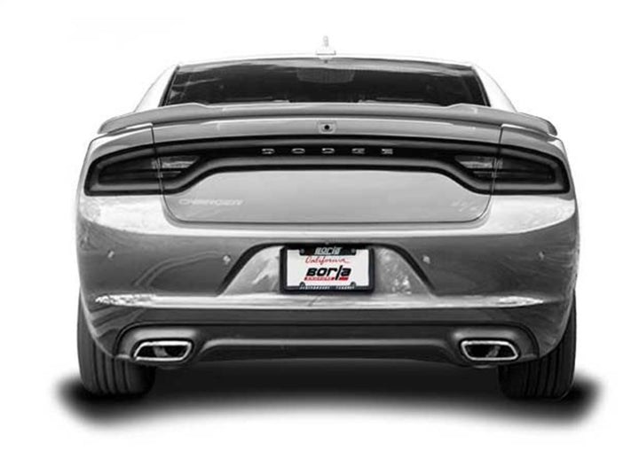 Borla S-Type Exhaust for 15-16 Dodge Charger R/T 5.7L - No Tip, Single Split Rear Exit
