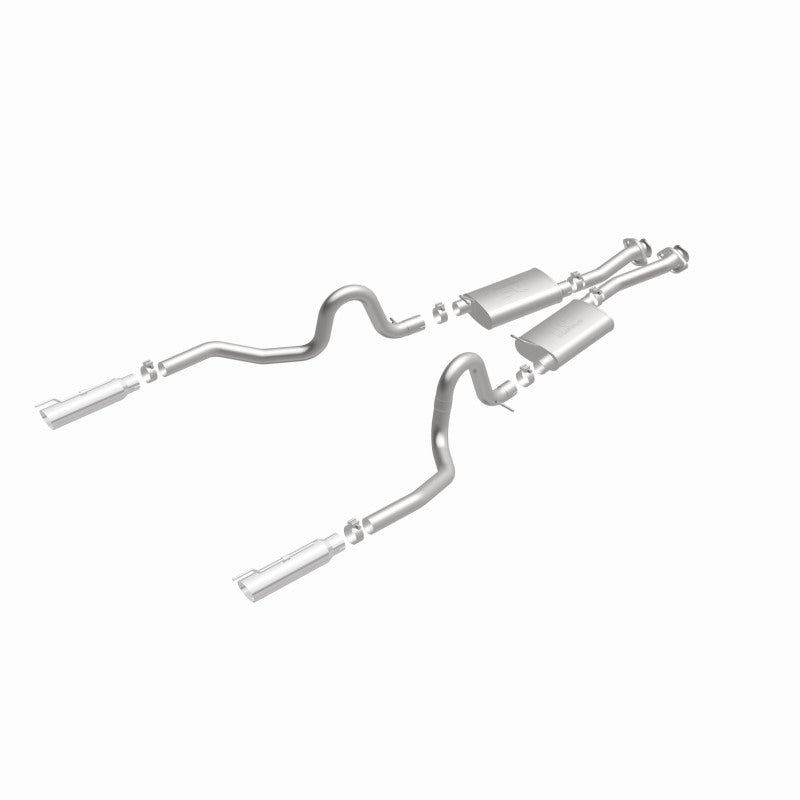 MagnaFlow Street Series Cat-Back Exhaust System - Ford Mustang GT 4.6L 99-04 - OneFastShop