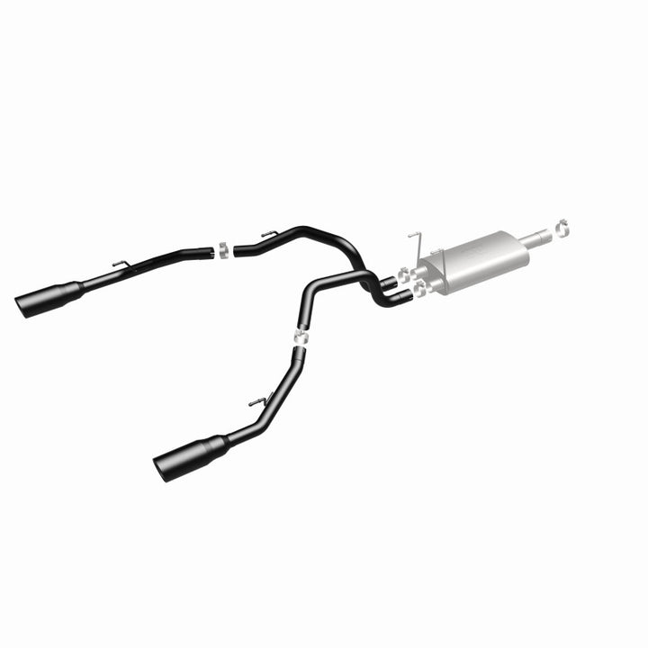 Magnaflow Performance Exhaust System Black Stainless Dual Split Rear Exit for 09-15 Dodge Ram 1500 V8