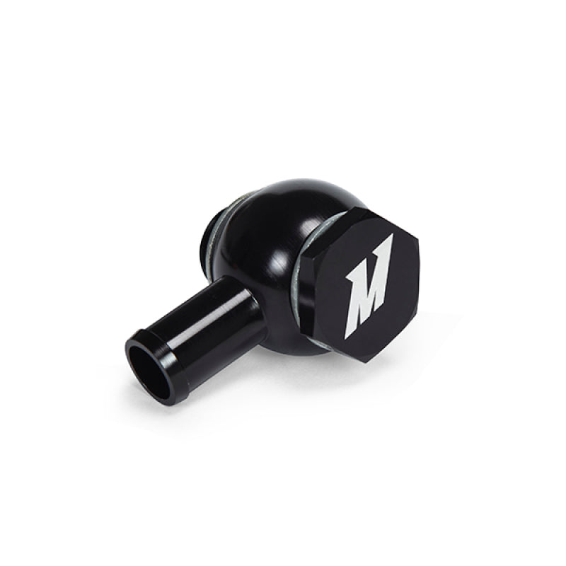 Mishimoto Black M20 x 5/8 Straight Banjo Fitting with Bolt - OneFastShop