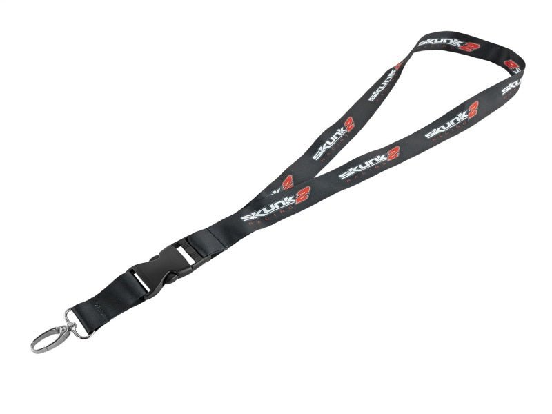 Skunk2 Racing Lanyard with Classic Logo for Key Organization