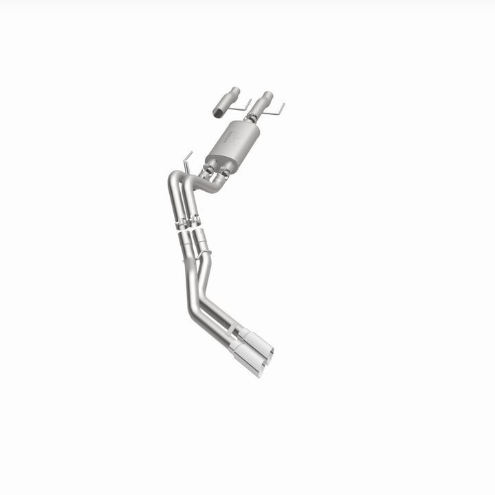 Magnaflow Street Series Cat-Back Exhaust System for 15-21 Ford F-150 SS Polished Rear Exit - OneFastShop