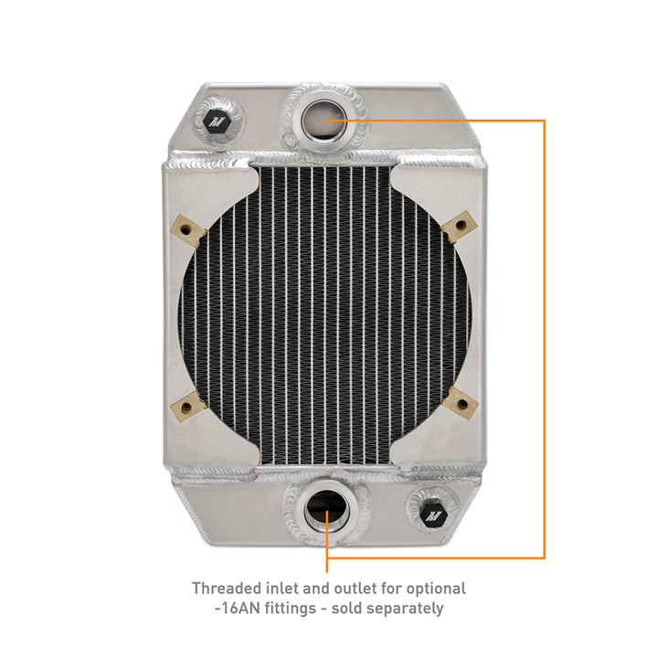Mishimoto Universal Aluminum Radiator - Natural Drag Race Performance - OneFastShop