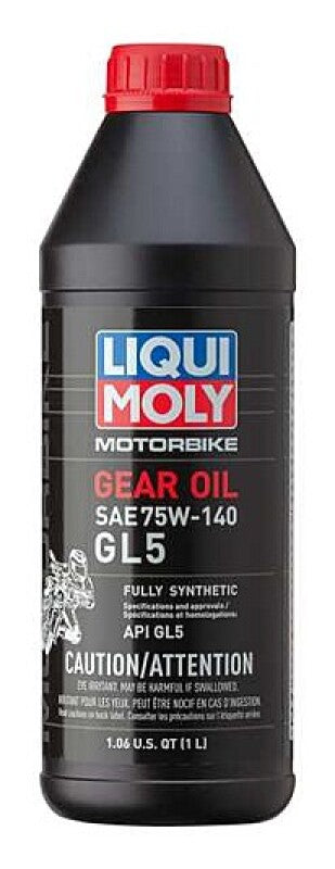 LIQUI MOLY 1L Motorbike Gear Oil GL5 SAE 75W140 for Arctic Cat Kawasaki Moto Guzzi Yamaha