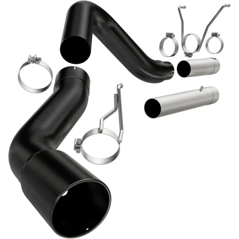 Magnaflow DPF Back Exhaust System 5in Single Exit - Black (07-10 Dodge 2500/3500)