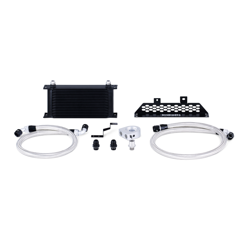 Mishimoto Oil Cooler Kit Non-Thermostatic Black - Ford Focus ST 2013-2018