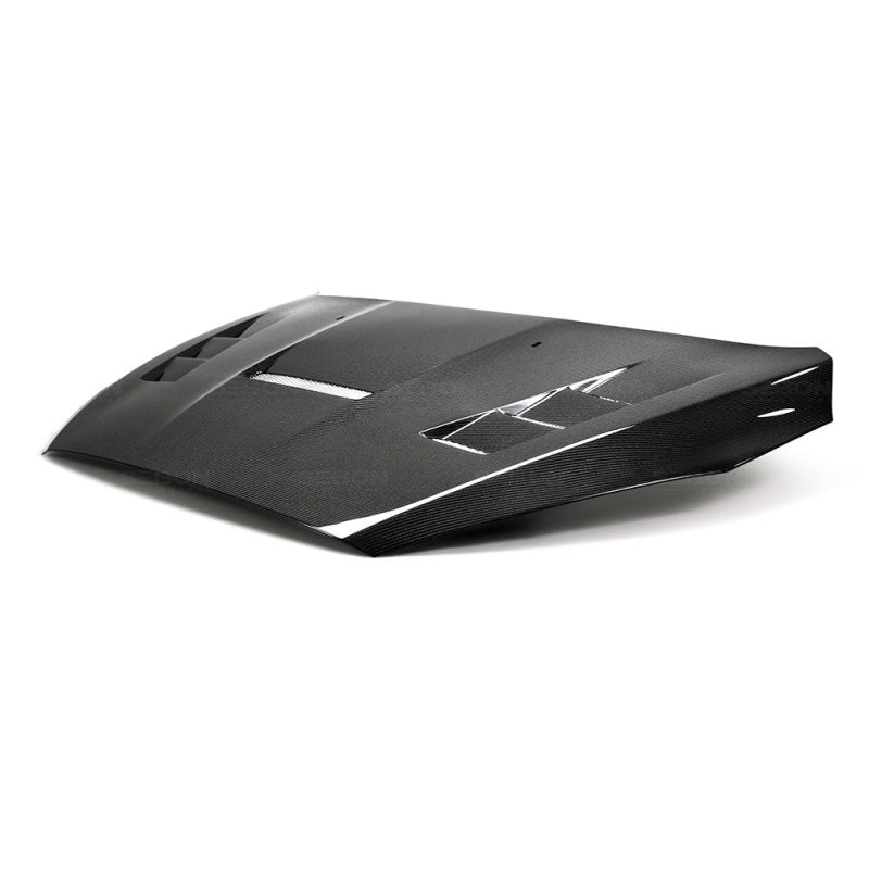 Seibon TV-Style Carbon Fiber Hood for 15-17 Ford Focus