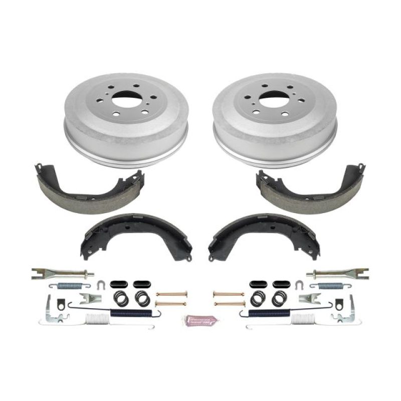 PowerStop Rear Autospecialty Drum Kit for 09-13 Chevrolet Silverado 1500 2WD - OneFastShop