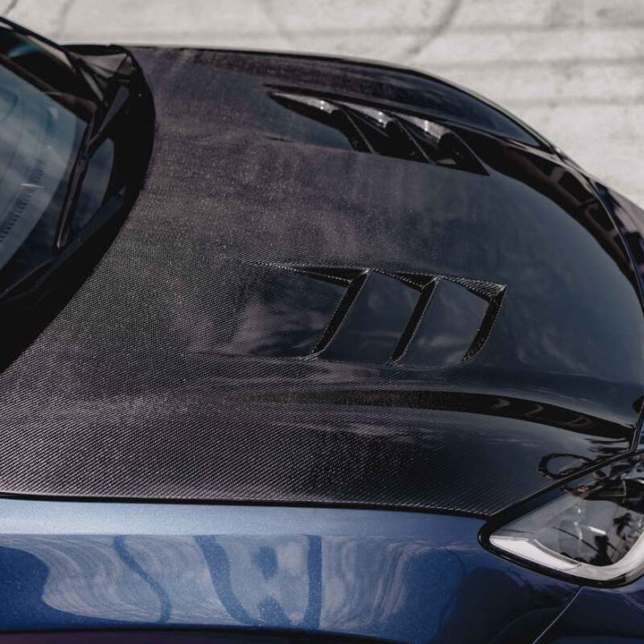 Seibon TS-Style Carbon Fiber Hood for 2022 Toyota GR86/Subaru BRZ