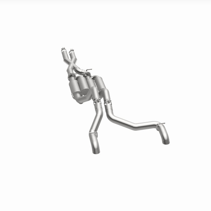 Magnaflow Cat-Back Exhaust 2021-2024 Jeep Wrangler 6.4L Rock Crawler Series Dual Exit Stainless - OneFastShop