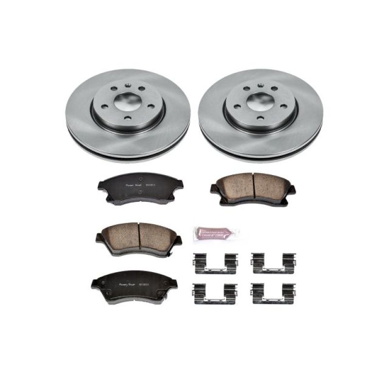 PowerStop Front Autospecialty Brake Kit for 11-15 Chevrolet Cruze - OneFastShop