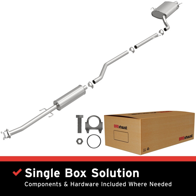 MagnaFlow BRE Exhaust Kit for 2008–2012 Honda Accord 2.4L - OneFastShop