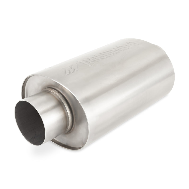 Magnaflow Universal Resonator 3in Inlet Outlet Brushed