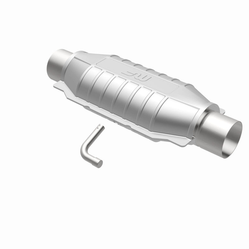 Magnaflow Conv Univ 2.5 Dual Air Stainless Steel Catalytic Converter for 1985-1992 Buick Chevrolet Cadillac Dodge Ford Jeep Pontiac - OneFastShop