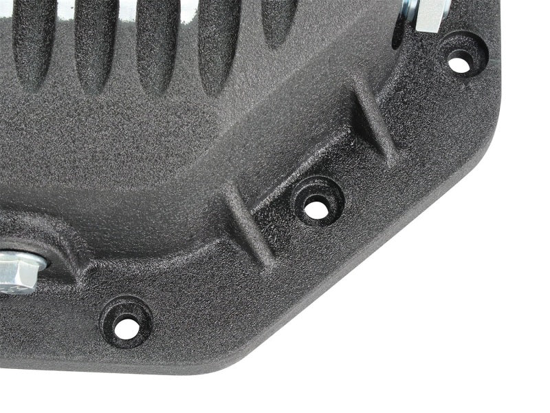 aFe Pro Series Rear Differential Cover - Dodge/Ram Corporate 9.25 12-Bolt 1994-2022 - Black Machined, image 5