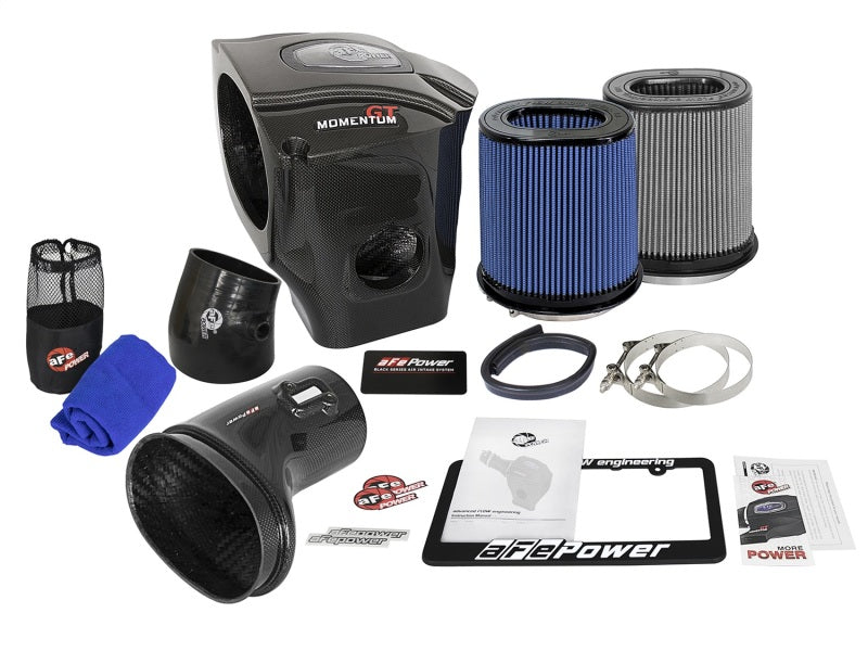 aFe Momentum GT Black Series Carbon Fiber Cold Air Intake System - Dodge Challenger SRT Hellcat V8-6.2L 2015-2016, image 3