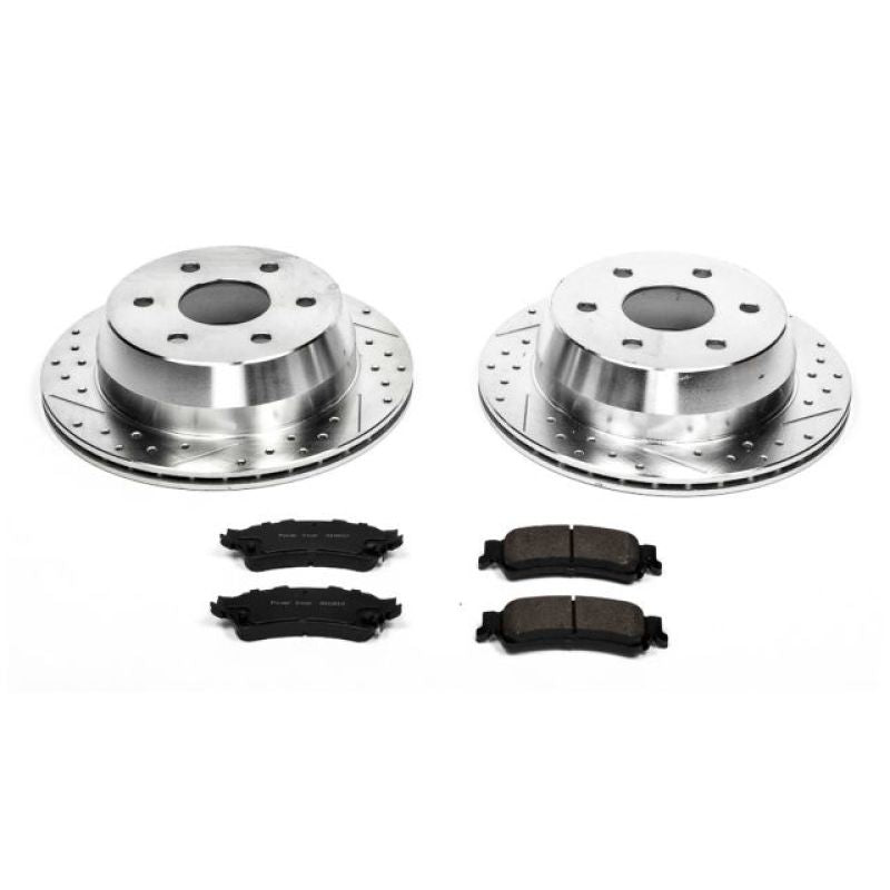 PowerStop Rear Z23 Evolution Sport Brake Kit for 03-05 Chevrolet Astro