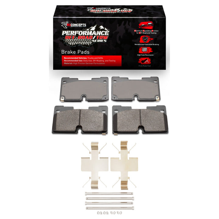R1 2019-2025 Cadillac Escalade Front Performance Off-Road/Tow Brake Pads and Kit