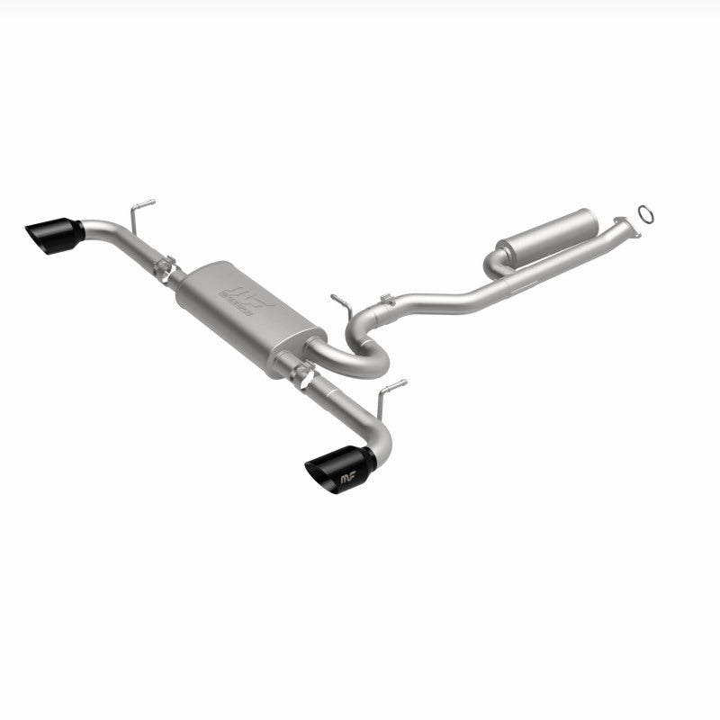 Magnaflow Street Series Cat-Back Exhaust System for 19-21 Toyota RAV4 - Dual Rear Exit - Black - OneFastShop