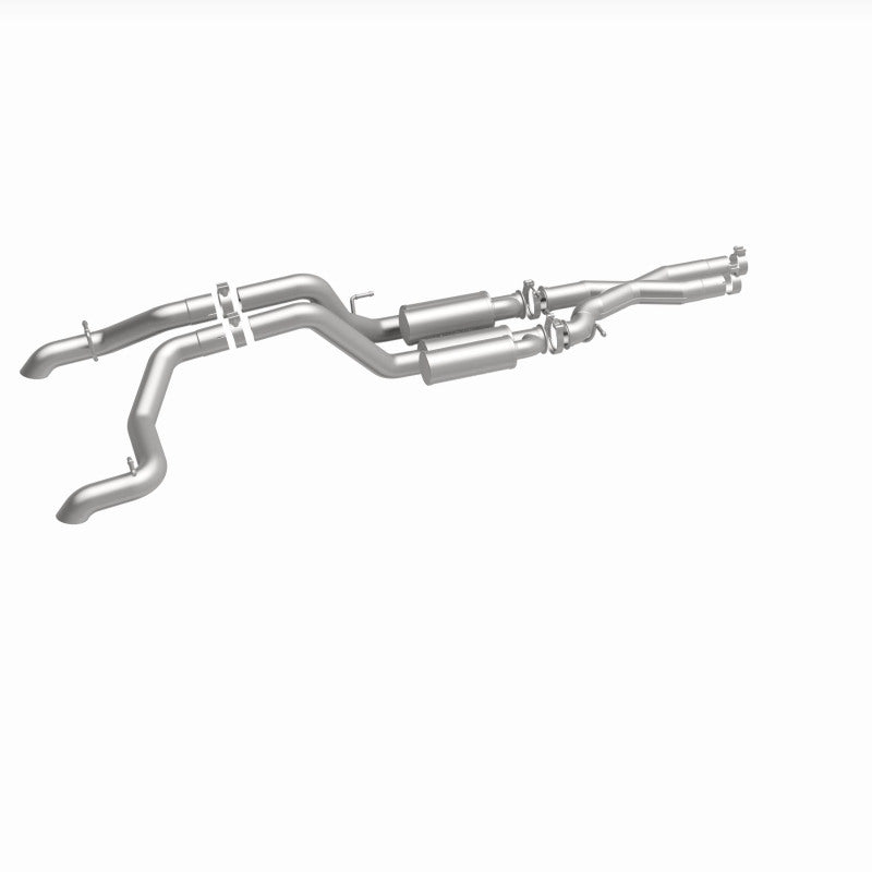 Magnaflow Cat-Back Exhaust 2021-2024 Jeep Wrangler 6.4L Rock Crawler Series Dual Exit Stainless - OneFastShop