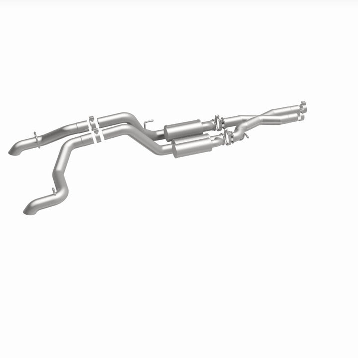 Magnaflow Cat-Back Exhaust 2021-2024 Jeep Wrangler 6.4L Rock Crawler Series Dual Exit Stainless - OneFastShop
