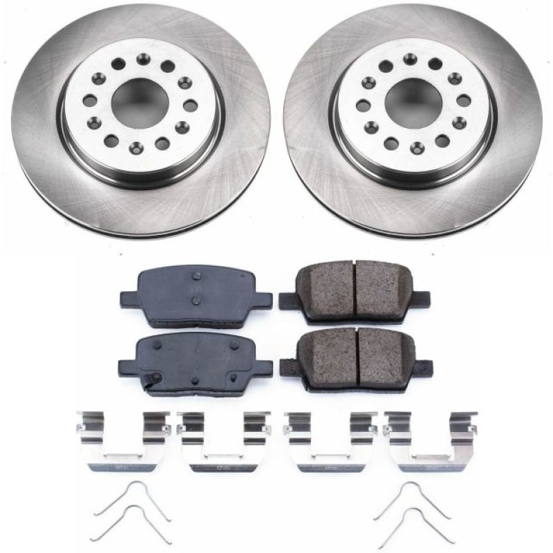 PowerStop Autospecialty OE Rear Brake Kit - Chevrolet Traverse / GMC Acadia 2017-2020