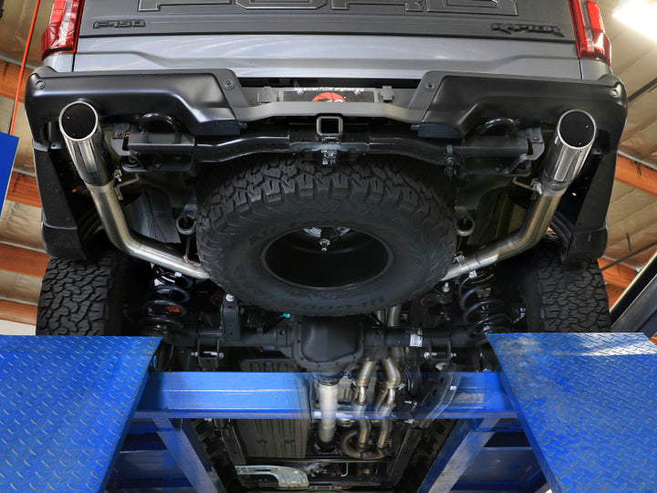 aFe Vulcan Series Cat-Back Exhaust System for Ford F-150 Raptor 2021–2024 V6-3.5L (tt) - OneFastShop