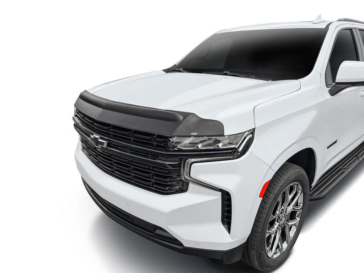 Husky Liners Aeroskin II Low Profile Bug Shield for Chevrolet Colorado 15-22 / Colorado ZR2 17-22 - Tex. Black