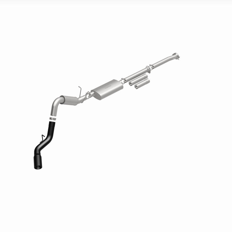Magnaflow Cat-Back Exhaust 4in Single Rear Exit w/Black Tips for 2011-2019 GM 2500/3500 6.0L Silverado/Sierra - OneFastShop