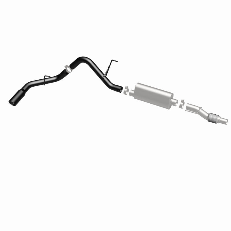 Magnaflow Cat-Back Exhaust System 3in Black 11-14 Ford F-150 3.5L V6 EcoBoost Single Side Exit Rear 3 Tip - OneFastShop